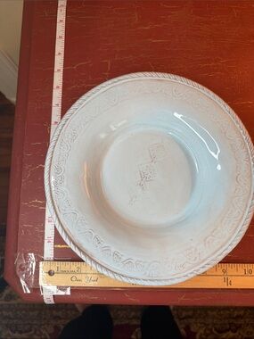 Vietri Incanto Lace Bowl pale blue
